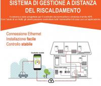 Sistema di gestione a distanza del riscaldamento