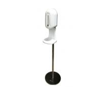 Distributore automatico di gel disinfettante a piantana